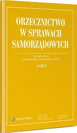 Orzecznictwo w Sprawach Samorządowych 