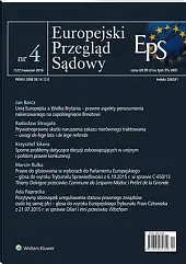 Europejski Przegląd Sądowy 