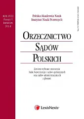 Orzecznictwo Sądów Polskich 
