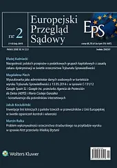 Europejski Przegląd Sądowy 