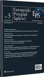 Europejski Przegląd Sądowy  Europejski Przegląd Sądowy