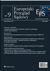 Europejski Przegląd Sądowy 