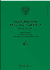 Orzecznictwo Sądu Najwyższego. Izba Cywilna  Orzecznictwo Sądu Najwyższego. Izba Cywilna