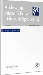 Archiwum Filozofii Prawa i Filozofii Społecznej  Archiwum Filozofii Prawa i Filozofii Społecznej