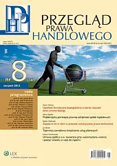 Przegląd Prawa Handlowego  Przegląd Prawa Handlowego