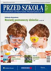 Wczesna Edukacja. Poradnik dyrektora przedszkola i, 