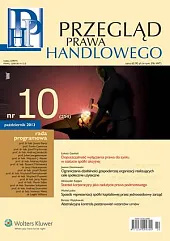 Przegląd Prawa Handlowego  Przegląd Prawa Handlowego