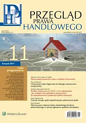 Przegląd Prawa Handlowego  Przegląd Prawa Handlowego