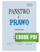 Państwo i Prawo Andrzej Wróbel Państwo i Prawo Andrzej Wróbel
