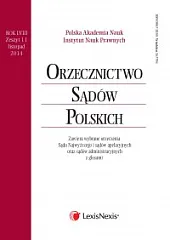 Orzecznictwo Sądów Polskich 