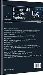 Europejski Przegląd Sądowy  Europejski Przegląd Sądowy