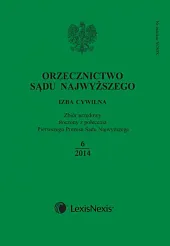 Orzecznictwo Sądu Najwyższego. Izba Cywilna 