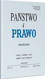 Państwo i Prawo Andrzej Wróbel Państwo i Prawo Andrzej Wróbel