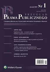 Przegląd Prawa Publicznego  Przegląd Prawa Publicznego