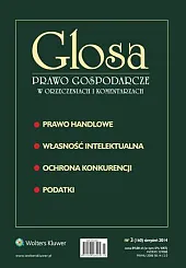 Glosa - Prawo Gospodarcze w Orzeczeniach,  Glosa - Prawo Gospodarcze w Orzeczeniach,