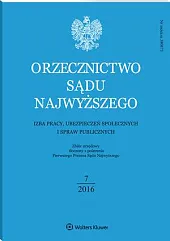 Orzecznictwo Sądu Najwyższego. Izba Pracy i,  Orzecznictwo Sądu Najwyższego. Izba Pracy i,