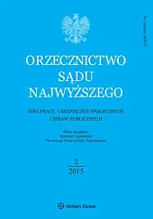 Orzecznictwo Sądu Najwyższego. Izba Pracy i,  Orzecznictwo Sądu Najwyższego. Izba Pracy i,