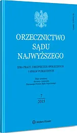 Orzecznictwo Sądu Najwyższego. Izba Pracy i,  Orzecznictwo Sądu Najwyższego. Izba Pracy i,