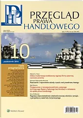 Przegląd Prawa Handlowego  Przegląd Prawa Handlowego