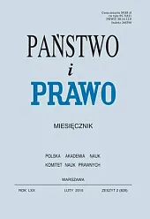 Państwo i Prawo Andrzej Wróbel Państwo i Prawo Andrzej Wróbel