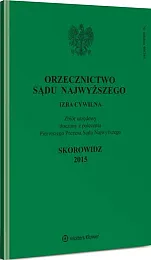Orzecznictwo Sądu Najwyższego. Izba Cywilna  Orzecznictwo Sądu Najwyższego. Izba Cywilna