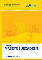 Cennik maszyn i urządzeń 