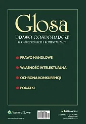 Glosa - Prawo Gospodarcze w Orzeczeniach,  Glosa - Prawo Gospodarcze w Orzeczeniach,