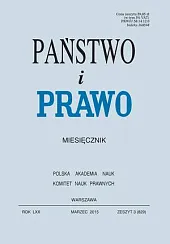 Państwo i Prawo Andrzej Wróbel Państwo i Prawo Andrzej Wróbel