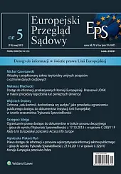 Europejski Przegląd Sądowy 