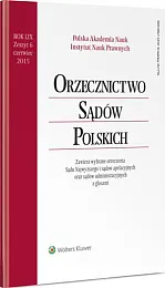 Orzecznictwo Sądów Polskich 