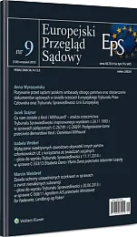 Europejski Przegląd Sądowy  Europejski Przegląd Sądowy