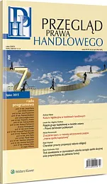 Przegląd Prawa Handlowego 