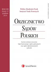 Orzecznictwo Sądów Polskich 