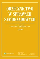 Orzecznictwo w Sprawach Samorządowych 