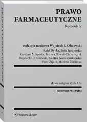 Prawo farmaceutyczne. KomentarzRafał Dybka