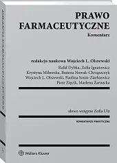 Prawo farmaceutyczne. Komentarz