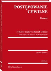 Postępowanie cywilne. Kazusy Postępowanie cywilne. Kazusy