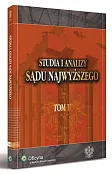 Studia i Analizy Sądu Najwyższego. TOM II