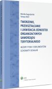 Tworzenie, przekształcanie i likwidacja jednostek organizacyjnych samorządu terytorialnego. Wzory pism i dokumentów. Schematy działań