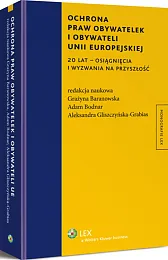 Ochrona praw obywatelek i obywateli Unii Europejskiej. 20 lat - osiągnięcia i wyzwania na przyszłość Ochrona praw obywatelek i obywateli Unii Europejskiej. 20 lat - osiągnięcia i wyzwania na przyszłość
