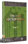 Studia i Analizy Sądu Najwyższego. TOM IV