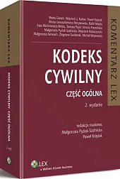 Kodeks cywilny. Komentarz. Część ogólna