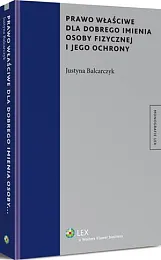 Prawo właściwe dla dobrego imienia osoby,Justyna Balcarczyk