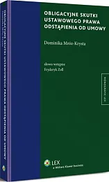 Obligacyjne skutki ustawowego prawa odstąpienia od,Dominika Mróz-Krysta