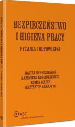 Bezpieczeństwo i higiena pracy. Pytania i odpowiedzi Bezpieczeństwo i higiena pracy. Pytania i odpowiedzi