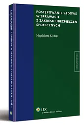 Postępowanie sądowe w sprawach z zakresu,Magdalena Klimas