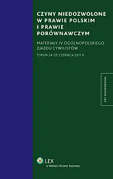 Czyny niedozwolone w prawie polskim i prawie porównawczym