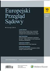 Europejski Przegląd Sądowy  Europejski Przegląd Sądowy