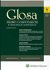 Glosa - Prawo Gospodarcze w Orzeczeniach, 