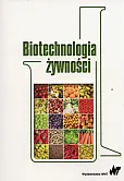 Biotechnologia żywności Biotechnologia żywności